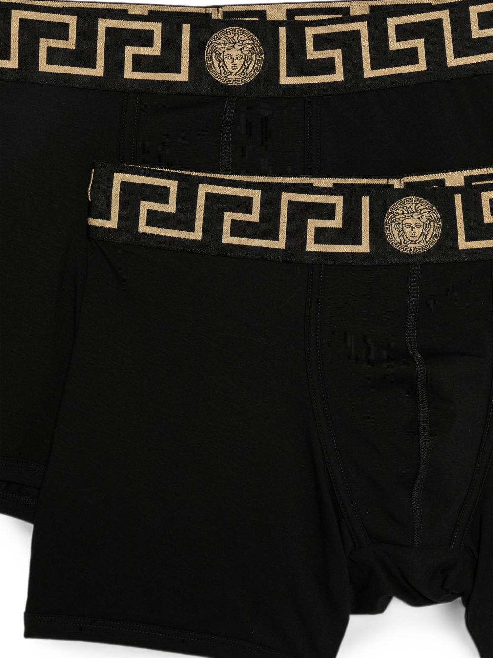 VERSACE Boxer uomo con motivo Greca