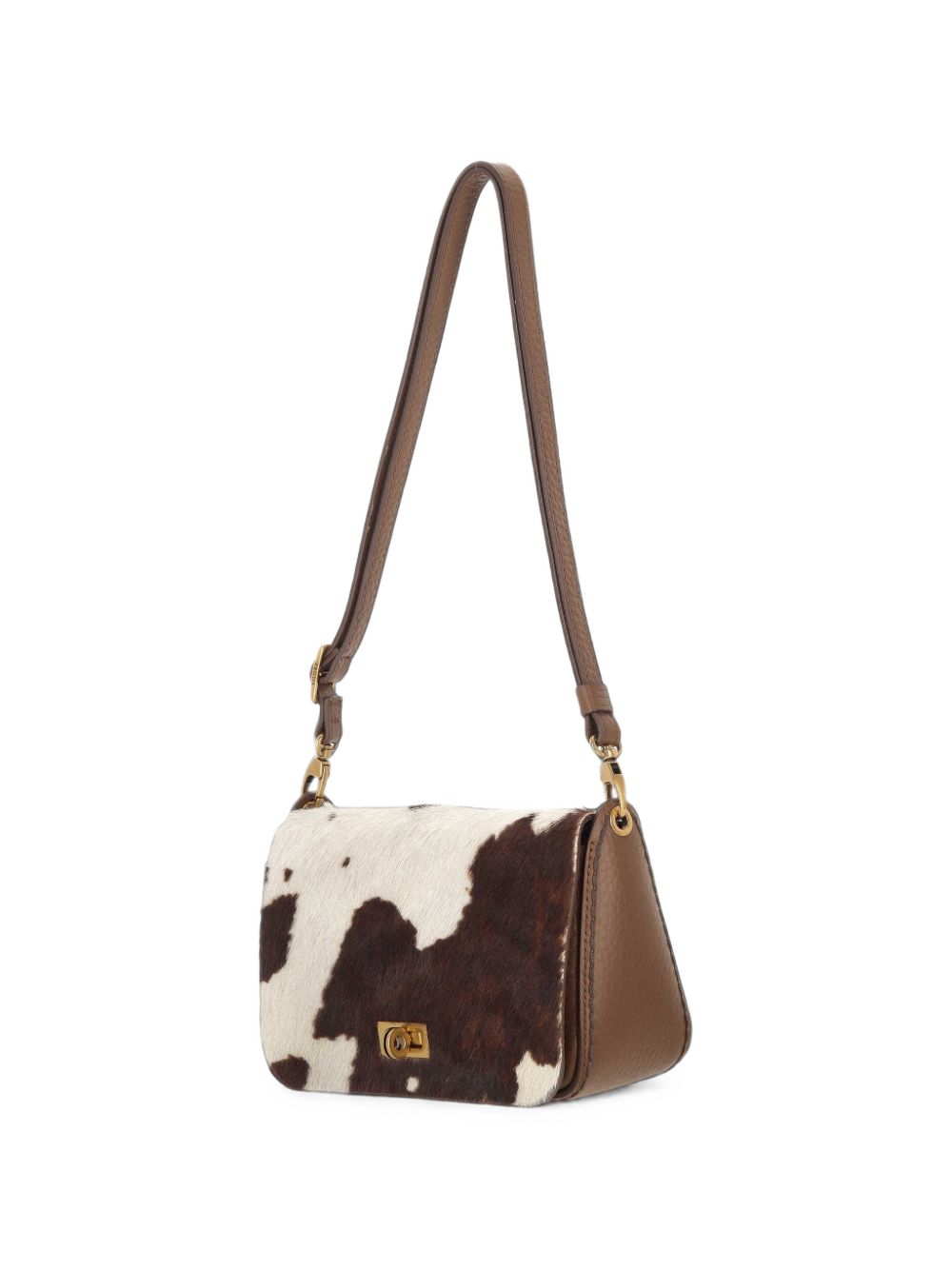 VISONA Borsa PONY MUCCA in pelle