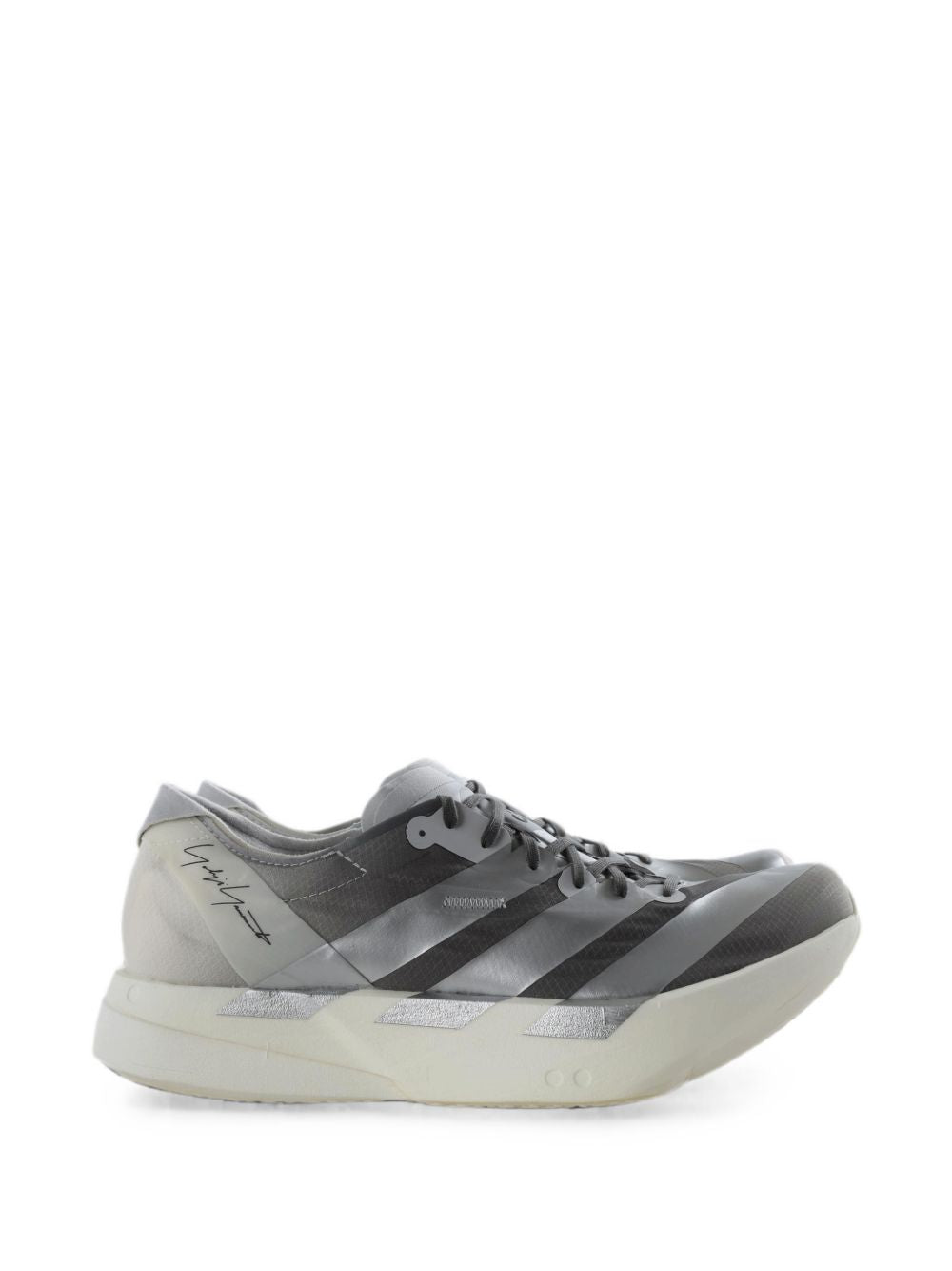 Y3 Sneakers Adios Pro 4 argento dal design tecnico
