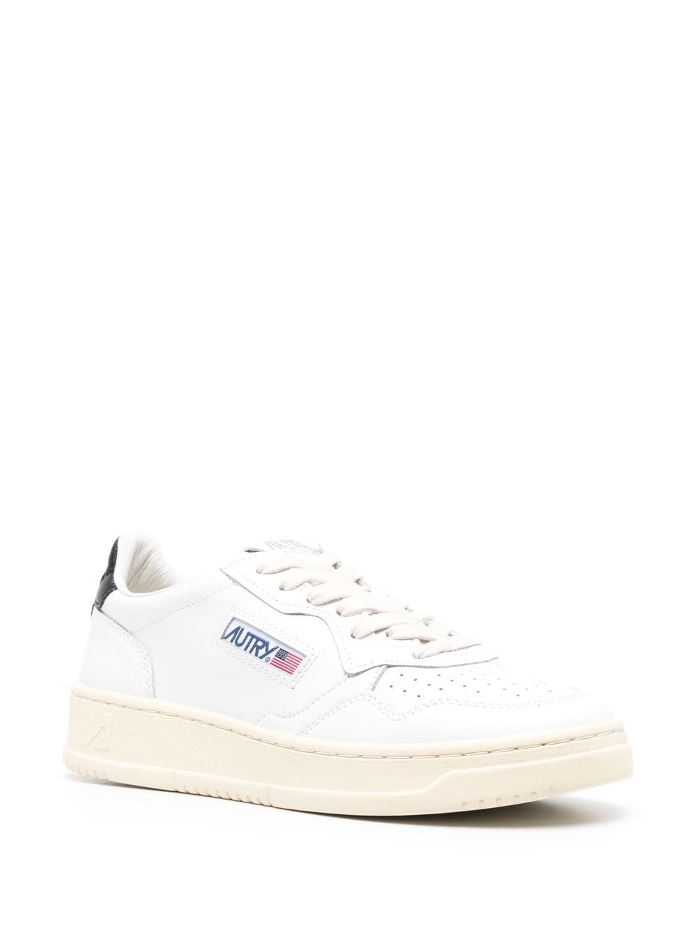 AUTRY Sneakers 'Medalist Low' in pelle bianca
