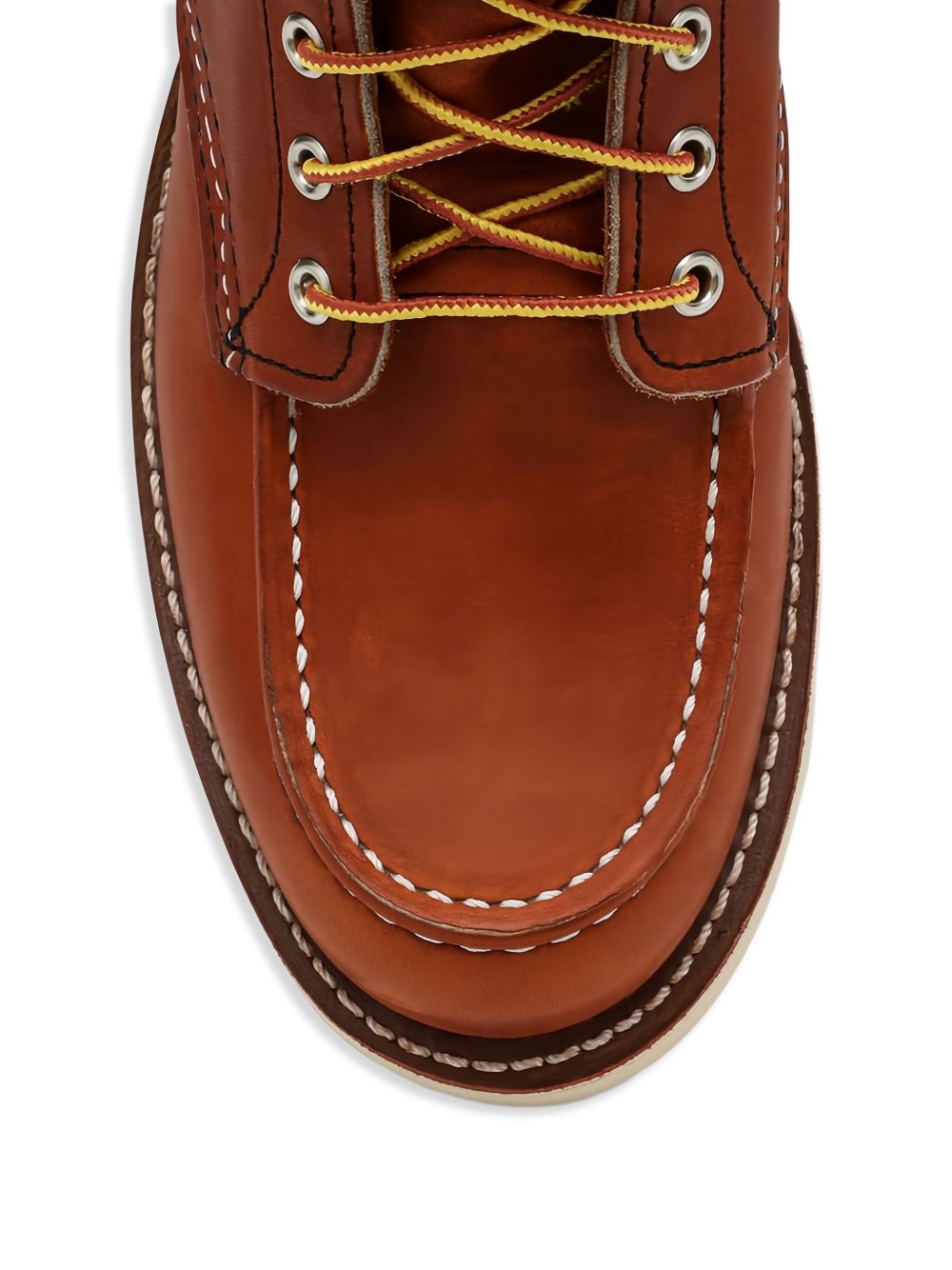 RED WING Anfibi Classic Moc Toe marroni in pelle