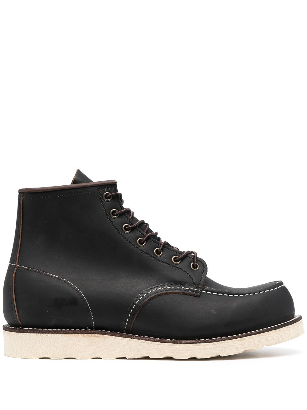 RED WING Anfibi Classic Moc Toe neri in pelle