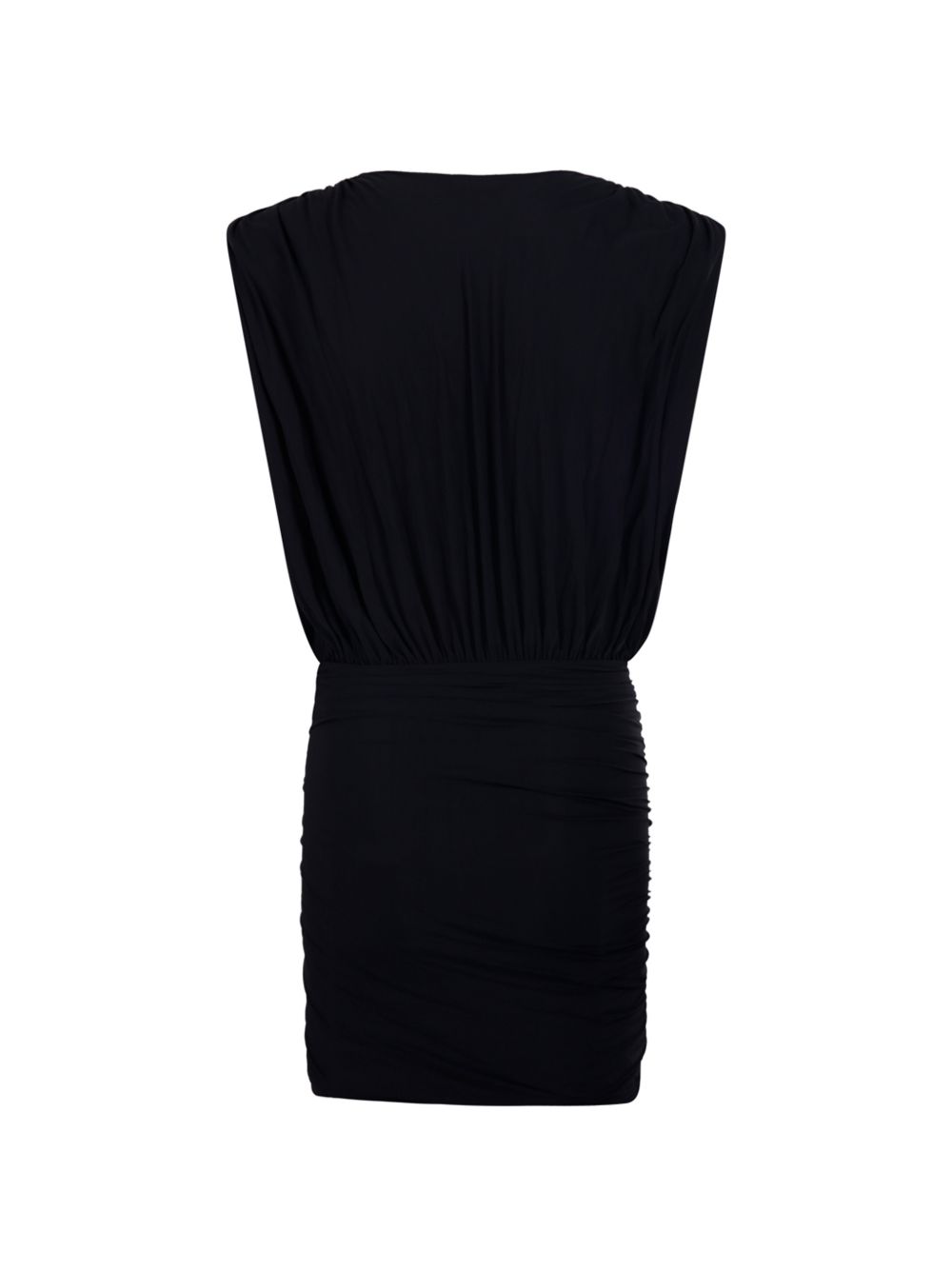 AMAZUIN Abito nero corto Candice Deep Black