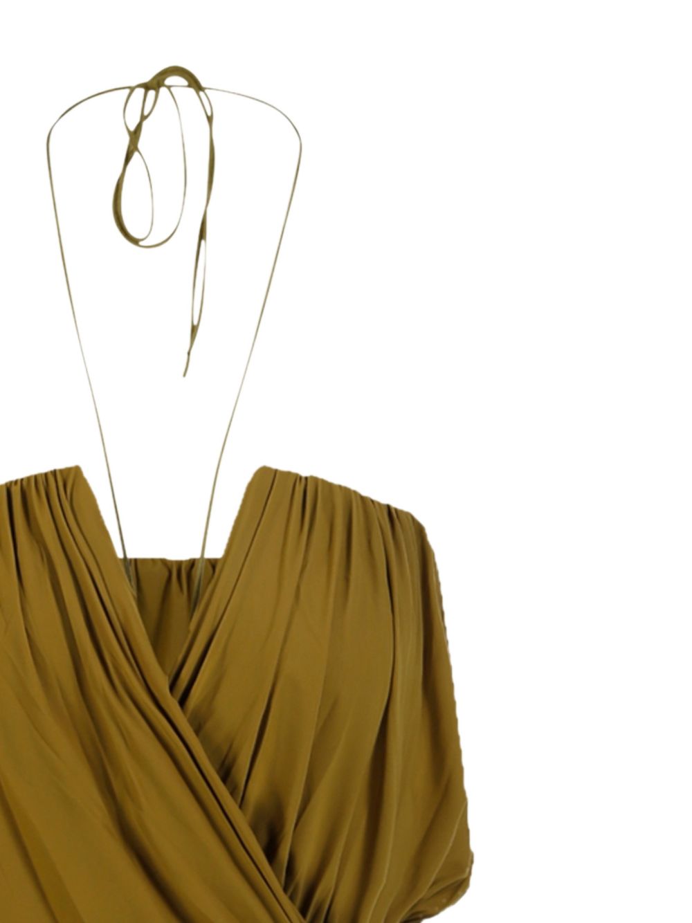 AMAZUIN Abito verde Giselle Khaki Green