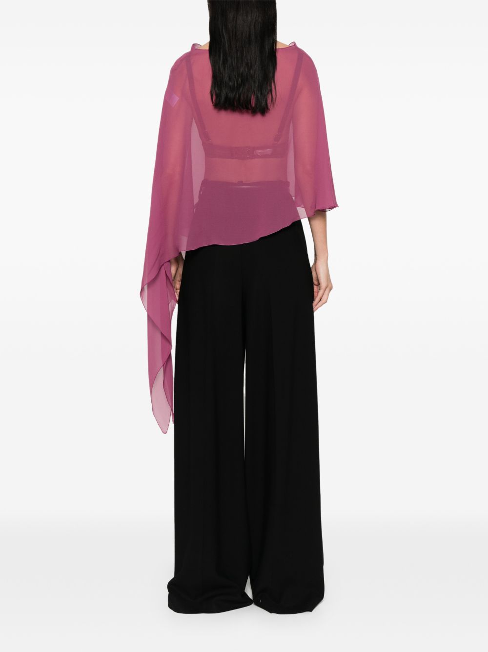 ANTONELLI Foulard coprispalle Melone color rosa scuro