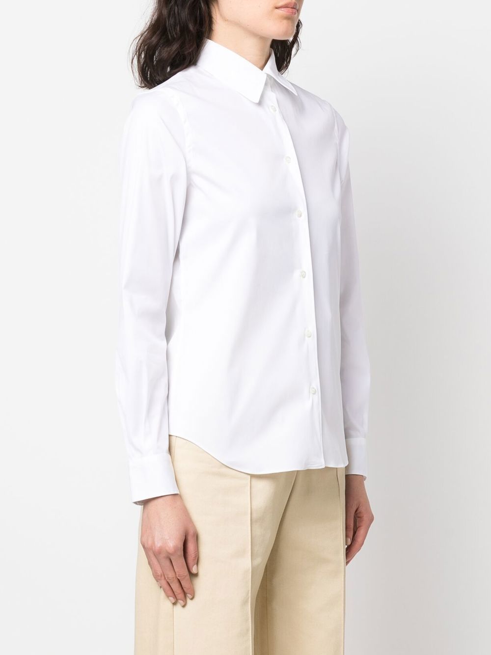 ASPESI Camicia in cotone bianca
