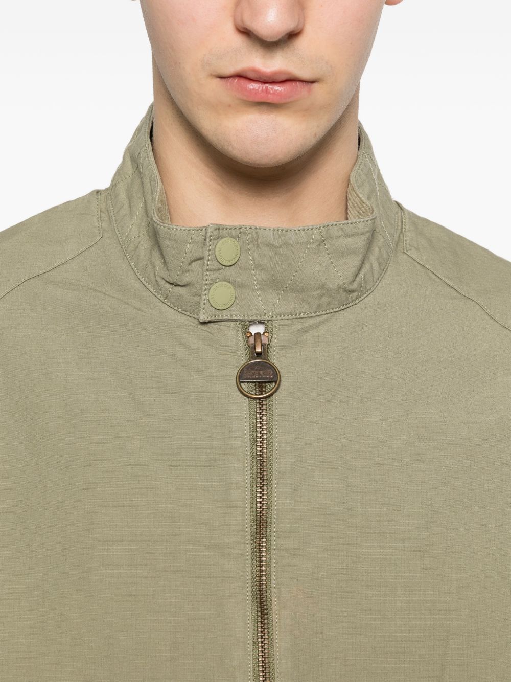 BARBOUR Giacca Matley in cotone oliva