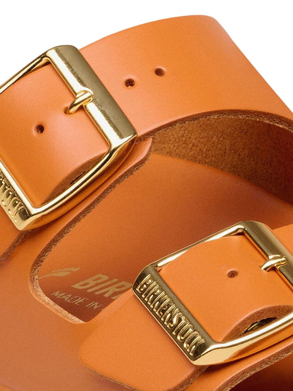 BIRKENSTOCK Ciabatte Arizona in pelle arancione