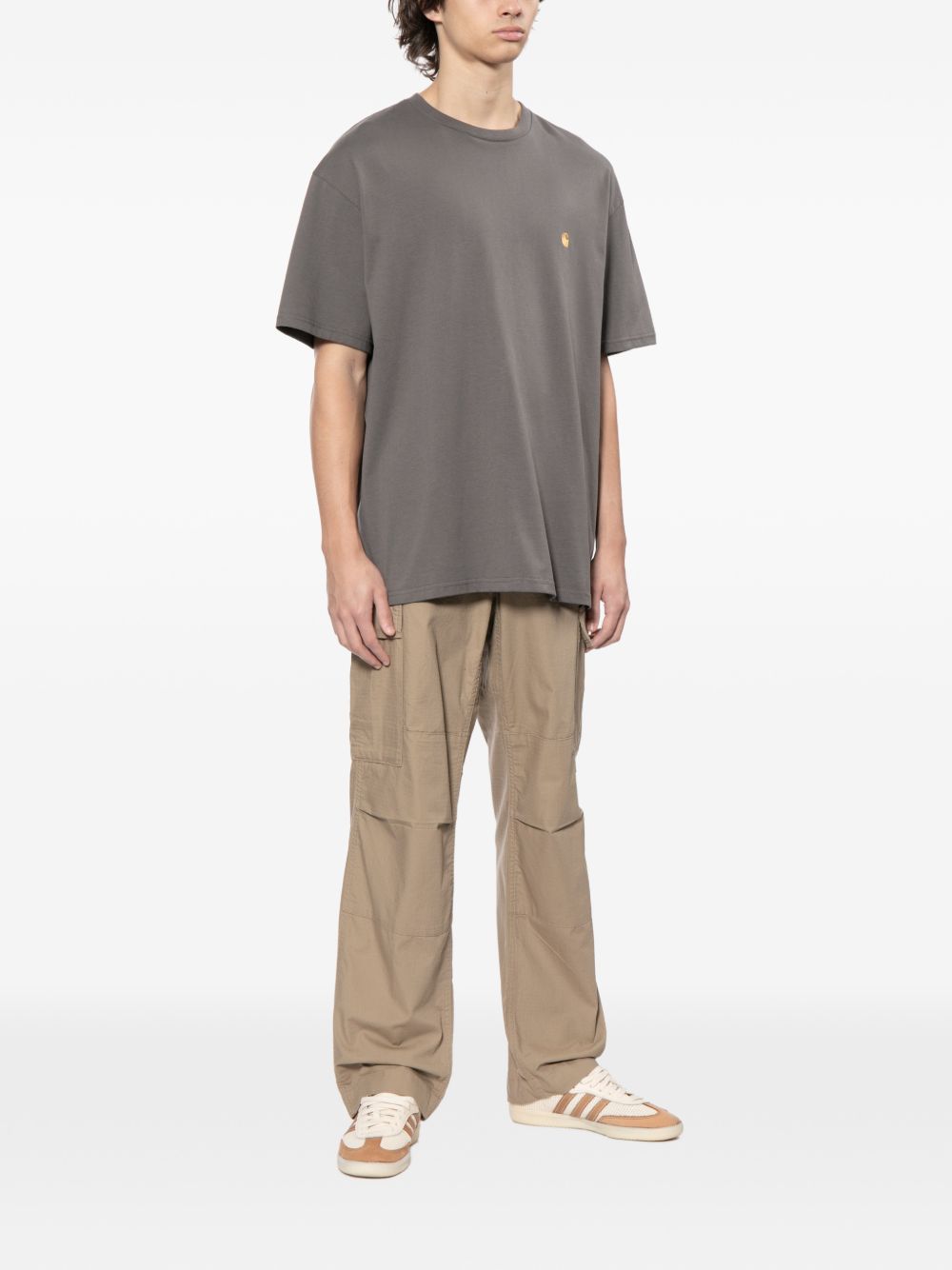 CARHARTT WIP T-shirt S/S Chase verde