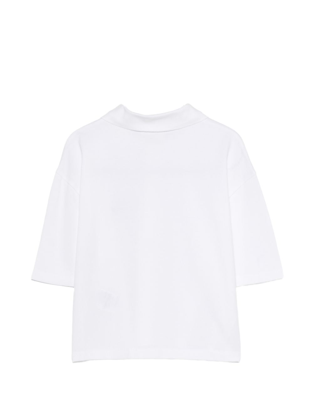 CARHARTT WIP Polo in cotone bianco a maniche corte con logo