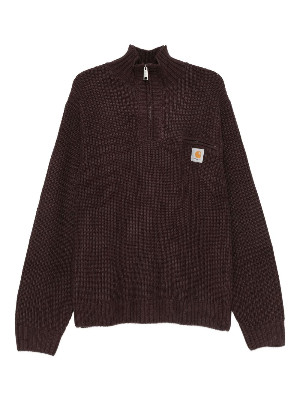 CARHARTT WIP Maglia marrone a collo alto