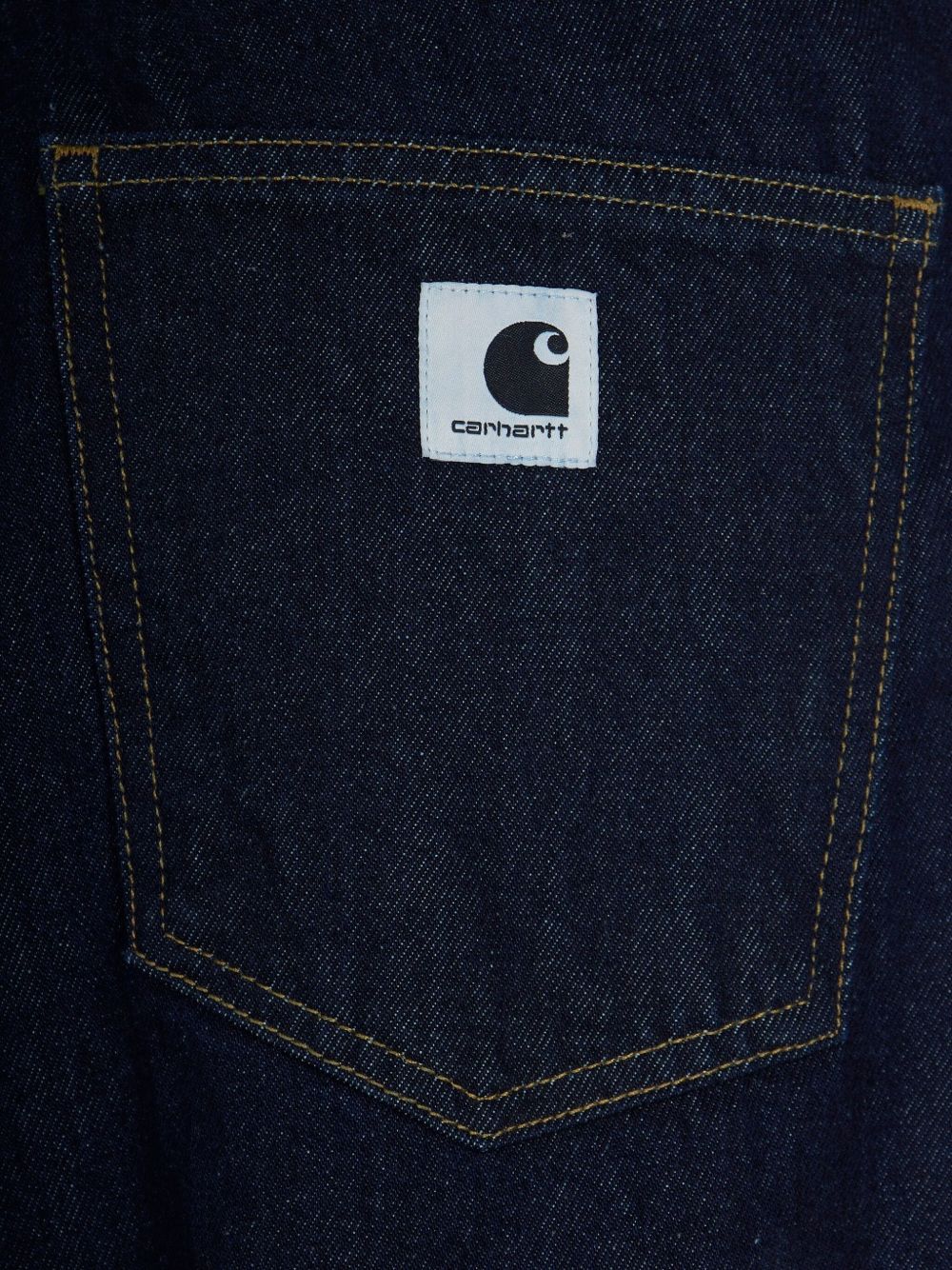 CARHARTT WIP Jeans lunghi scuri in cotone