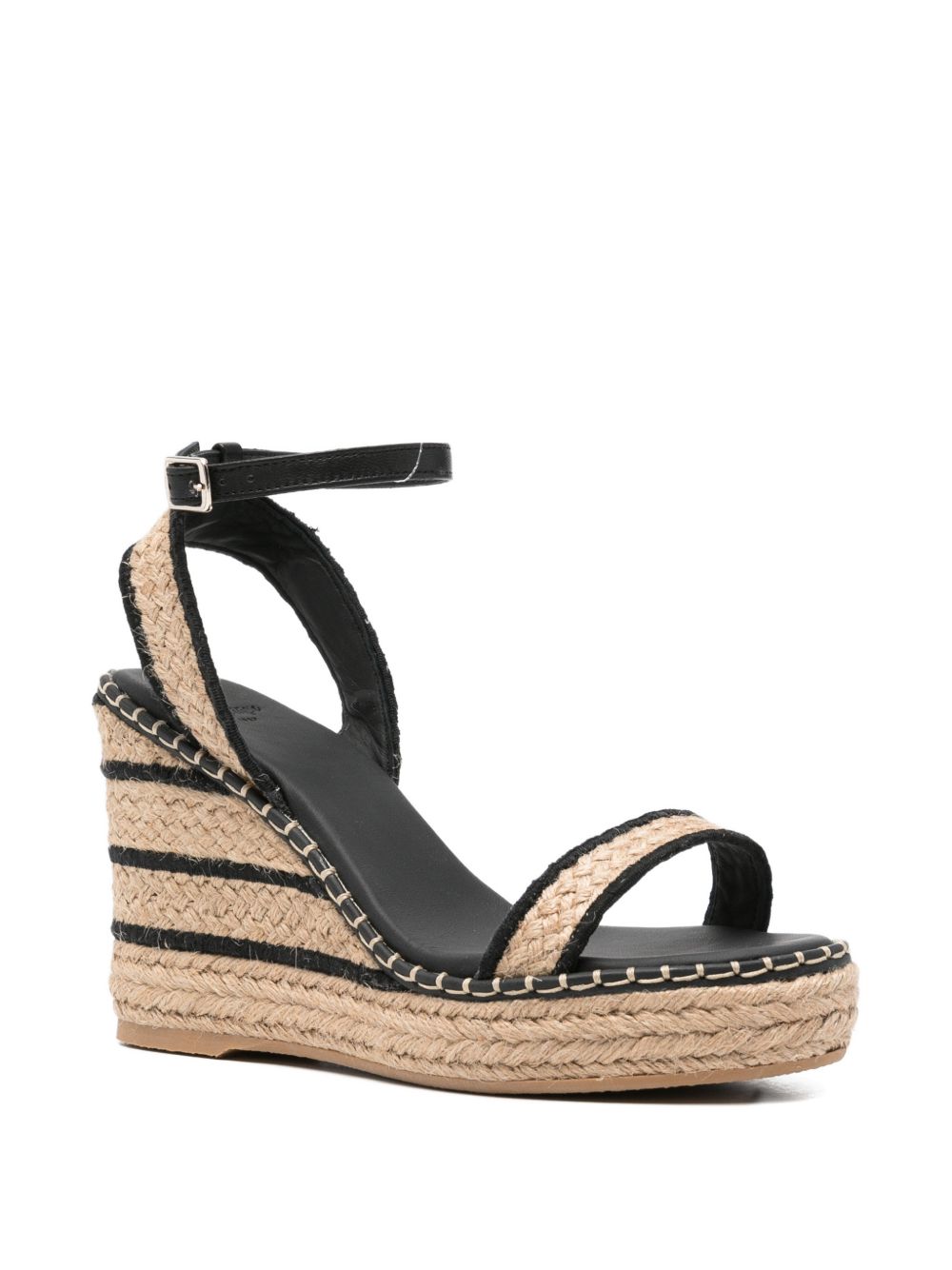 CASTANER Zeppe Bera beige e nero