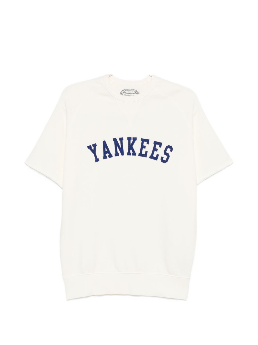 CHESAPEAKES T-shirt beige chiaro con script Yankees
