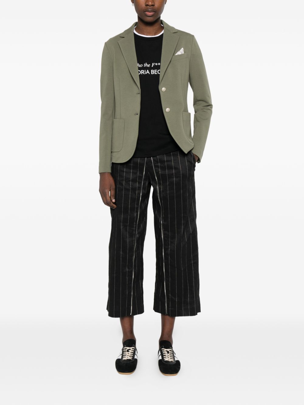 CIRCOLO 1901 Blazer verde con tasche
