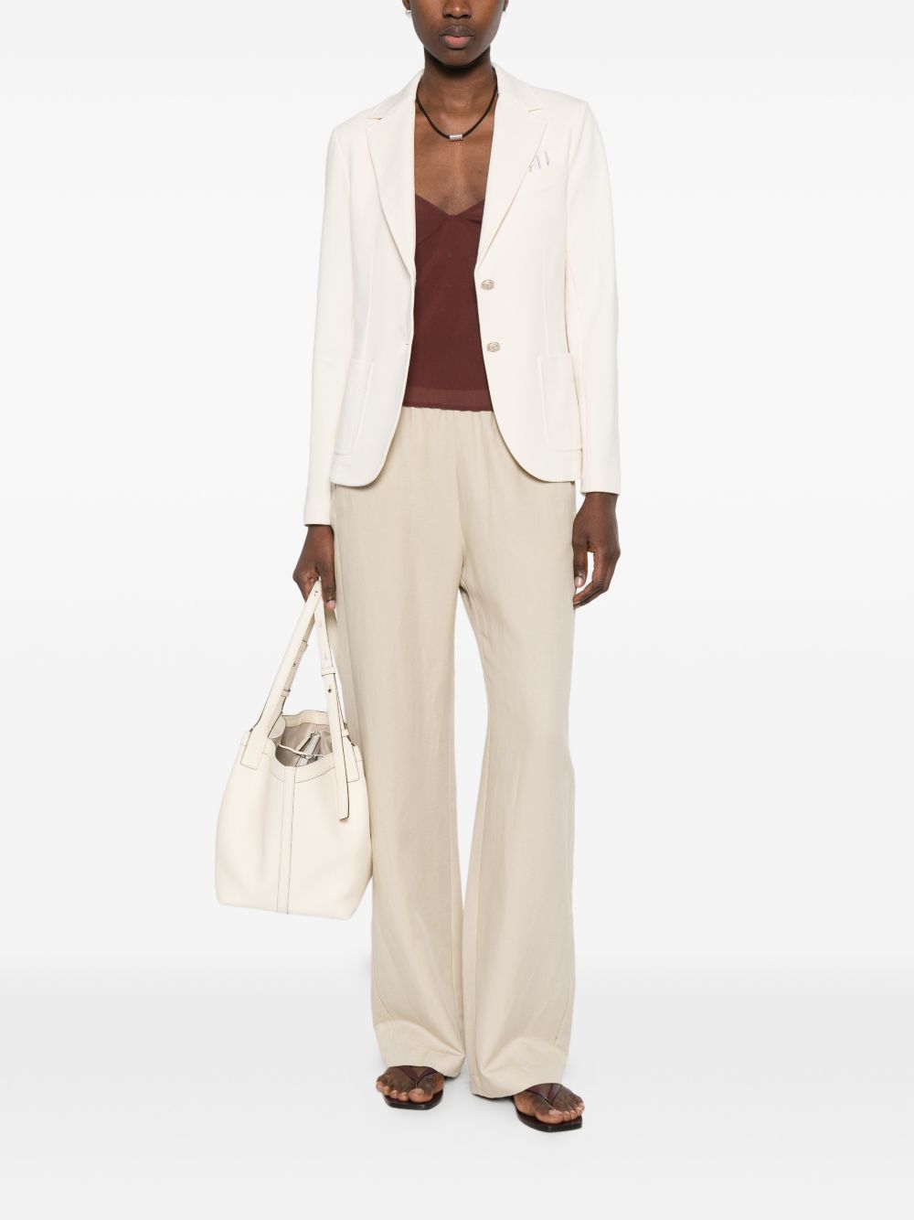 CIRCOLO 1901 Blazer bianco con tasche