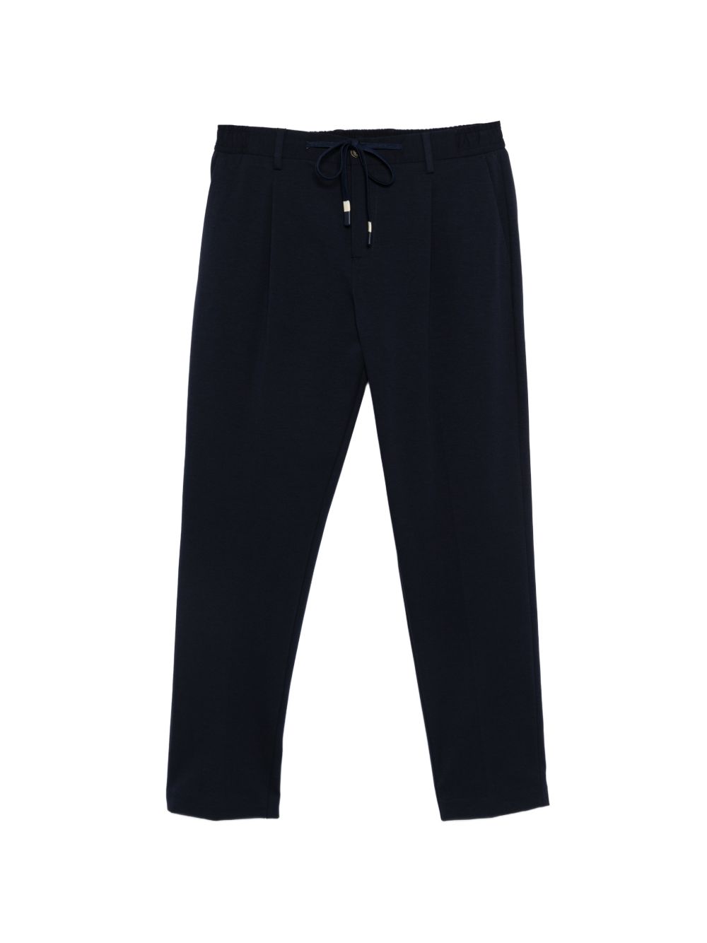 DANIELE ALESSANDRINI Pantaloni con coulisse in vita blu navy