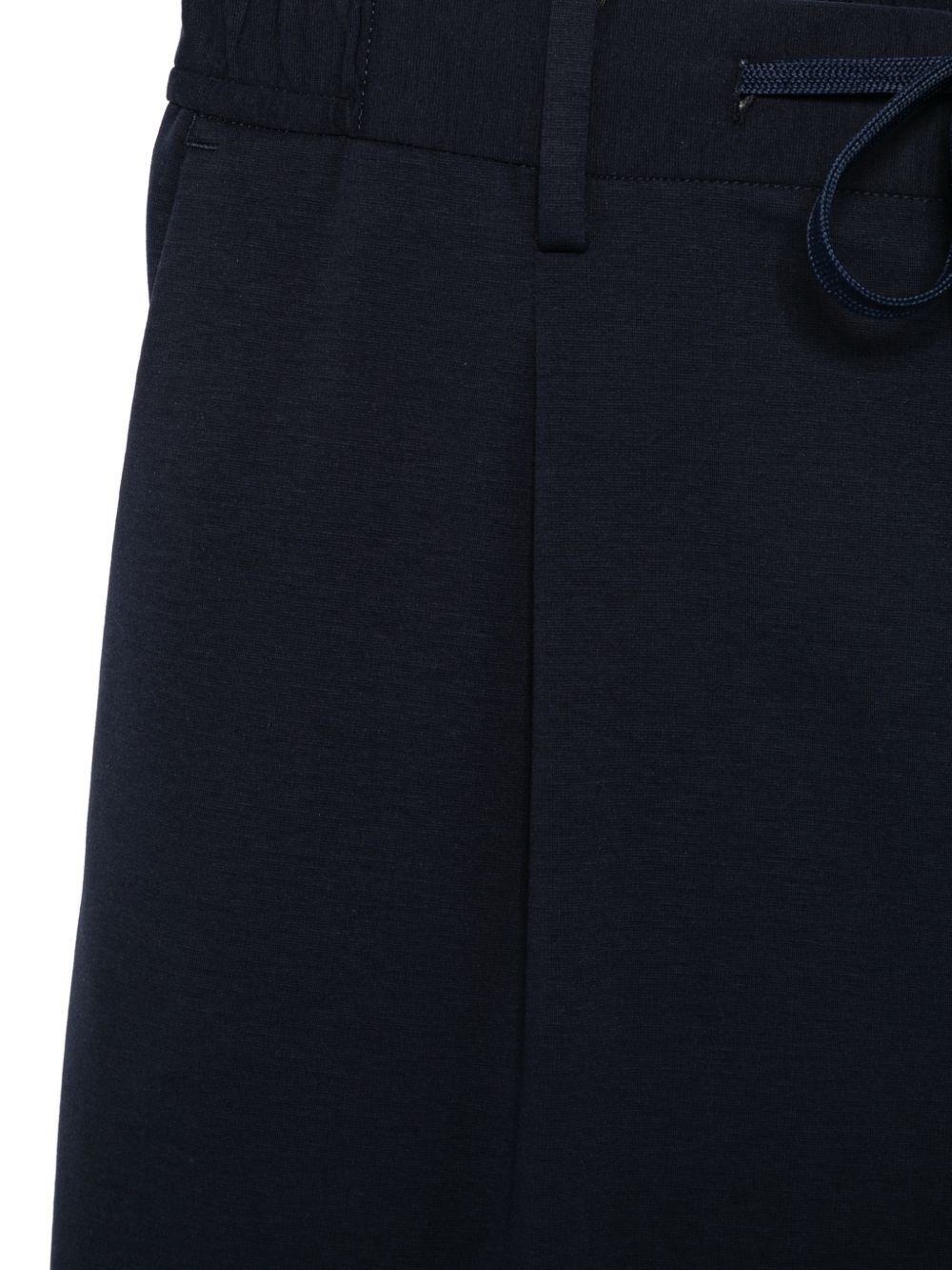 DANIELE ALESSANDRINI Pantaloni con coulisse in vita blu navy