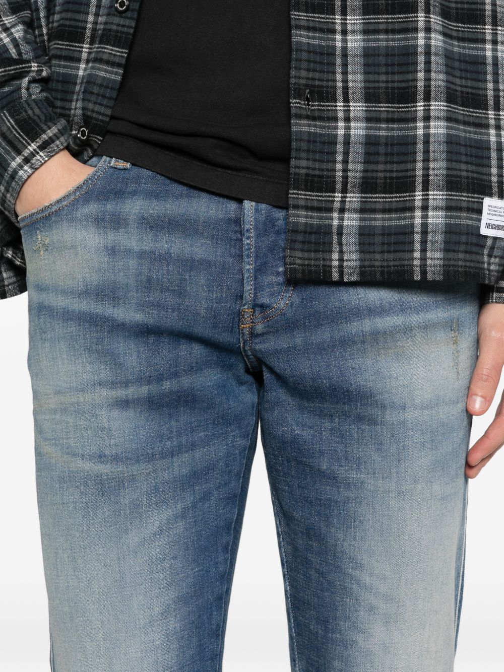 DIESEL Jeans D-Vyl 1993 blu con tasche