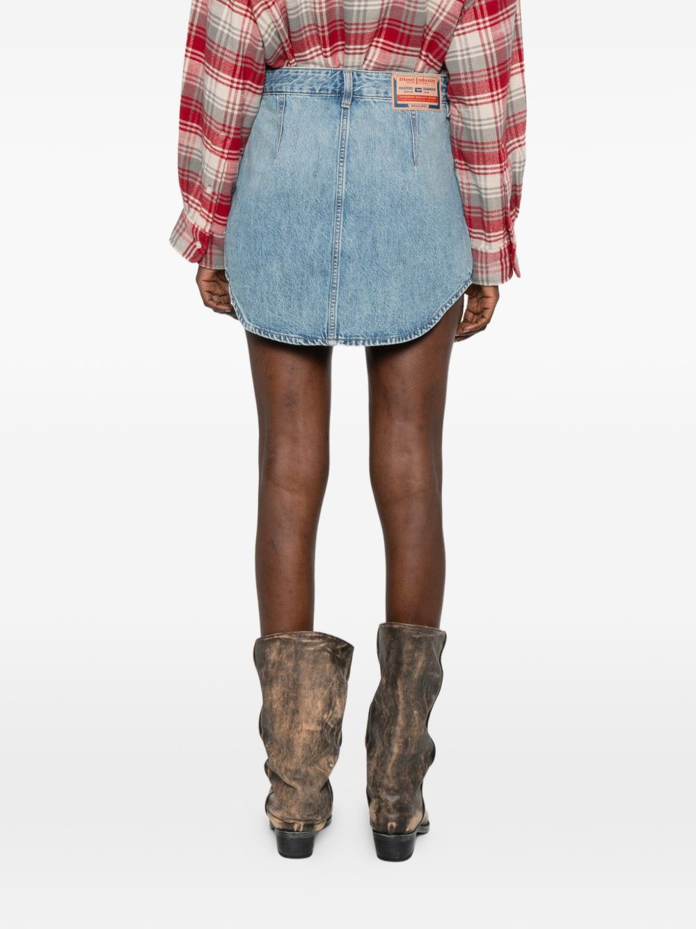DIESEL Minigonna in jeans con tasche