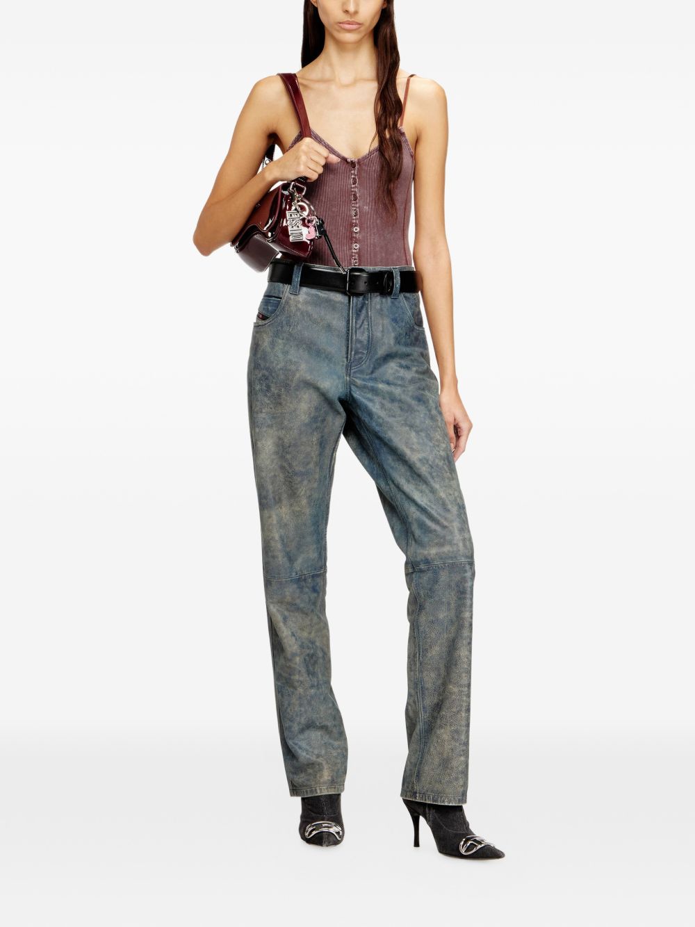 DIESEL Body con spalline sottili