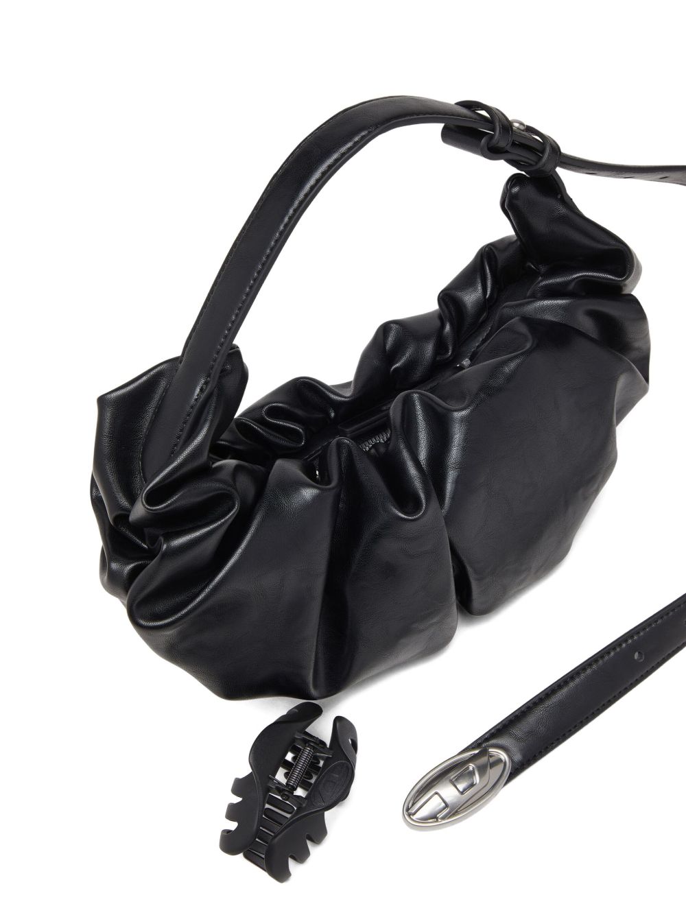 DIESEL Borsa a spalla Grab-D piccola nera