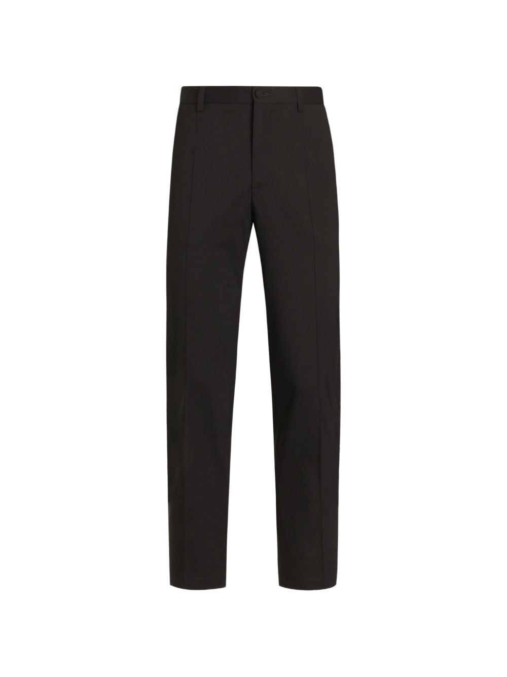DOLCE e GABBANA Pantaloni eleganti neri a gamba dritta