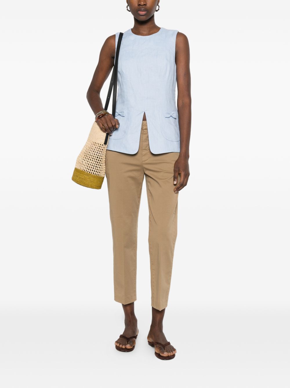 DONDUP Pantaloni Gaubert beige