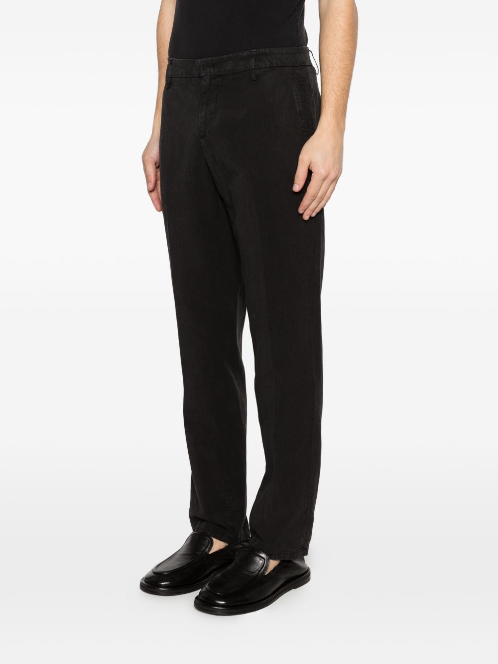DONDUP Pantaloni Gaubert neri