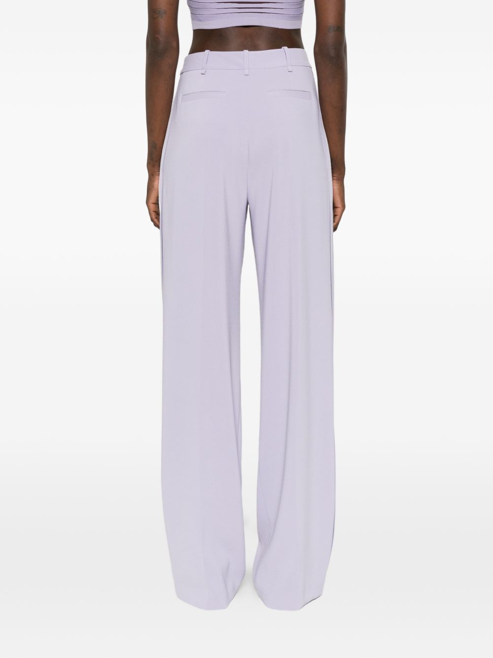 ELISABETTA FRANCHI Pantaloni eleganti color lilla