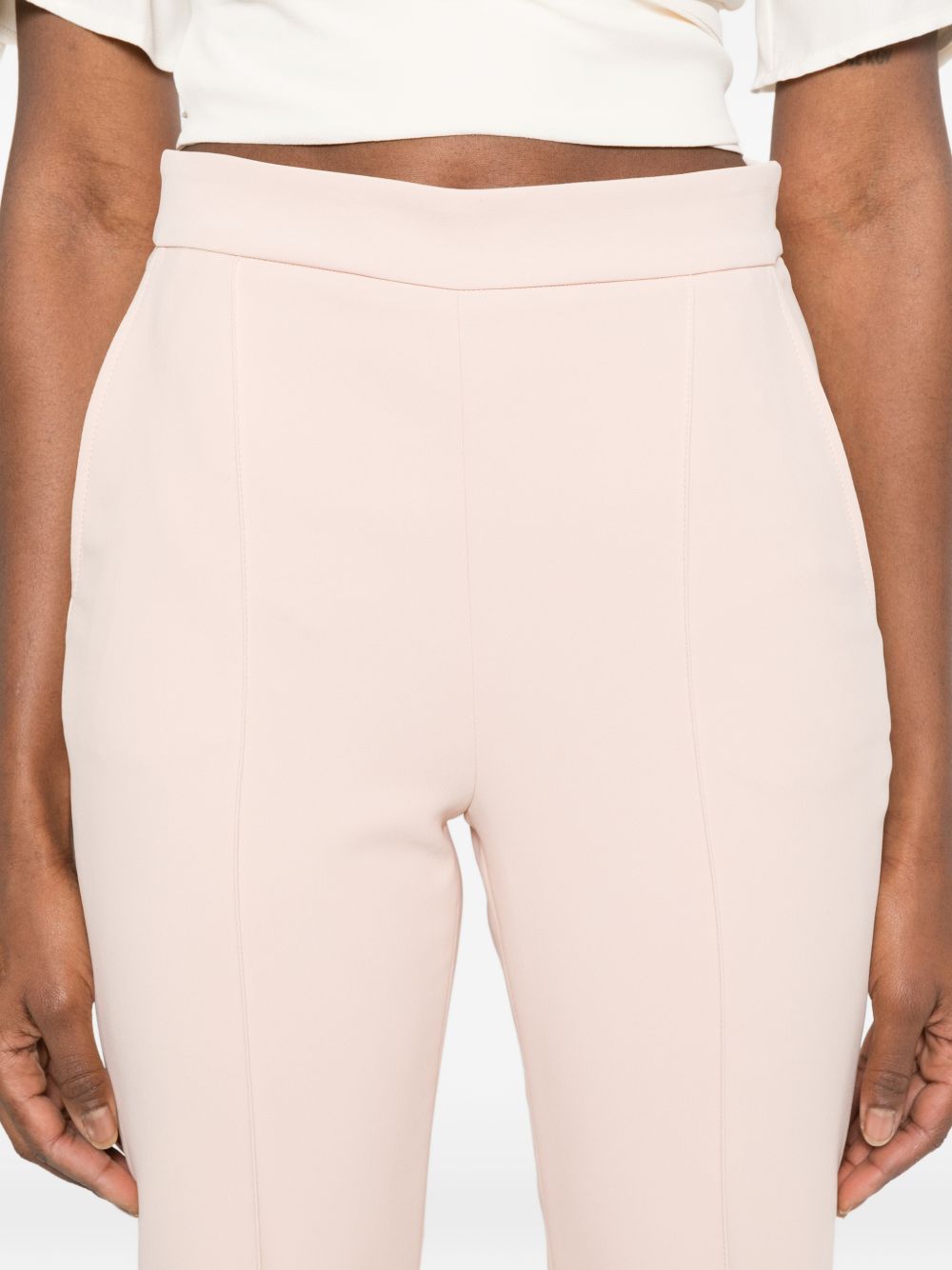 ELISABETTA FRANCHI Pantaloni rosa cipria