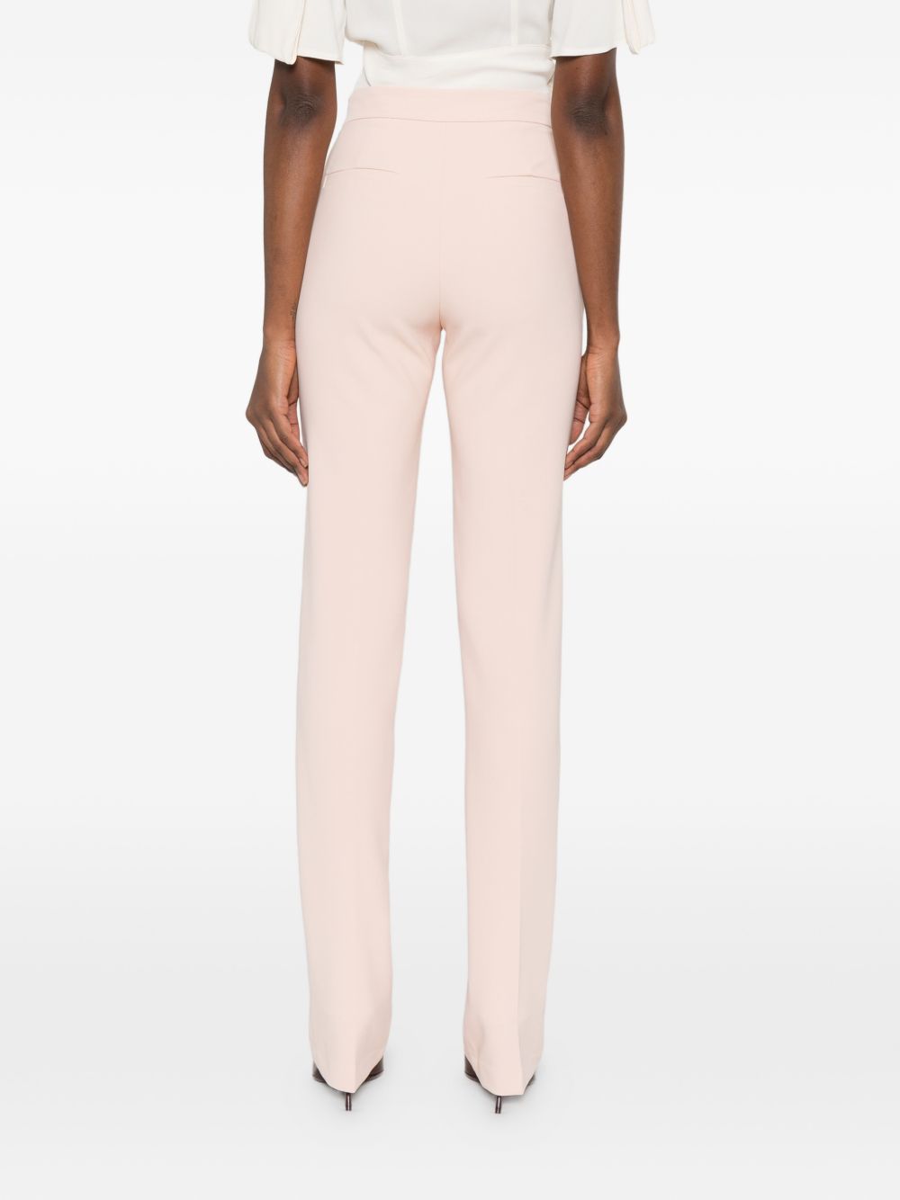 ELISABETTA FRANCHI Pantaloni rosa cipria