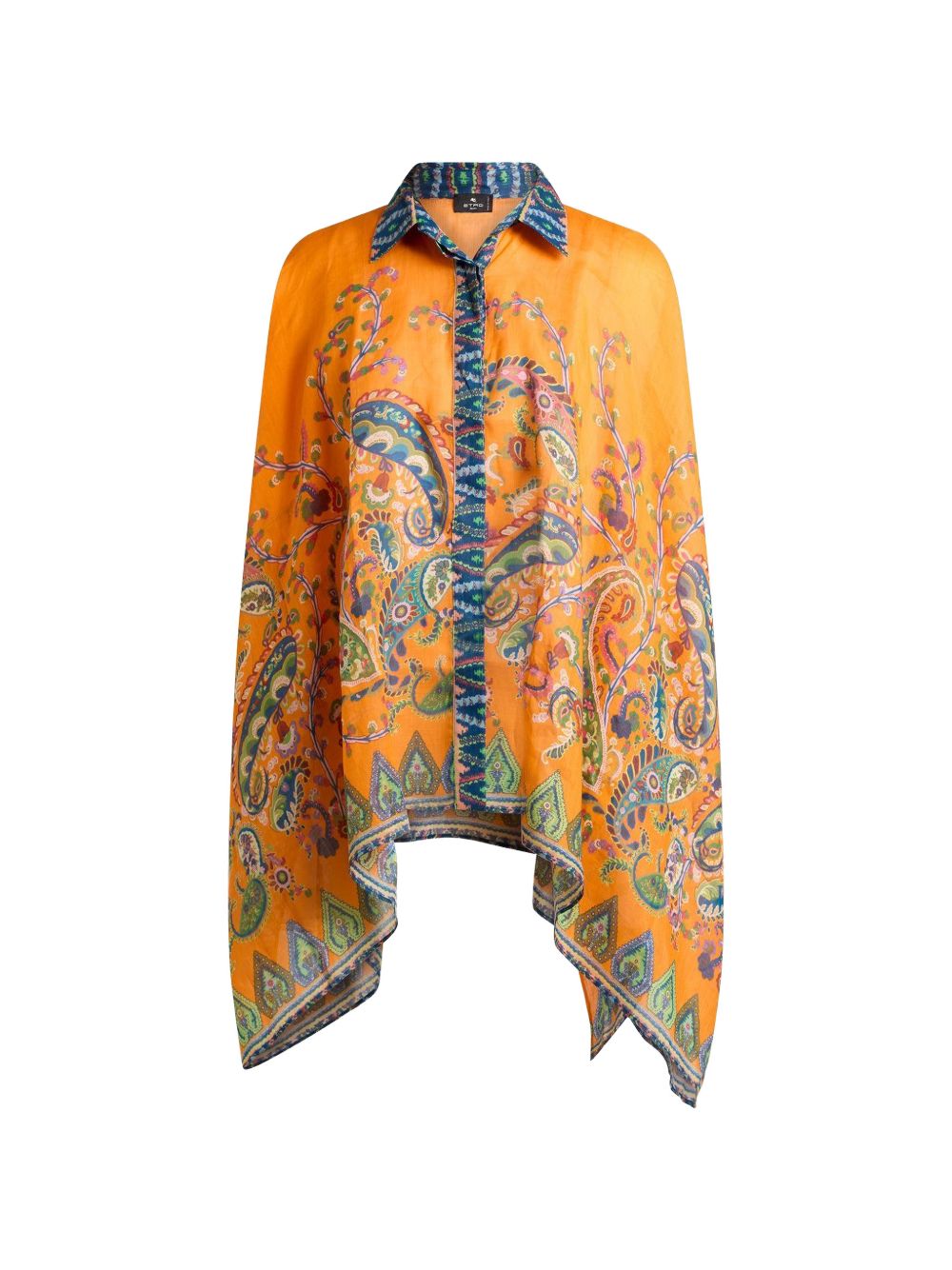 ETRO Camicia con stampa colorata a maniche lunghe