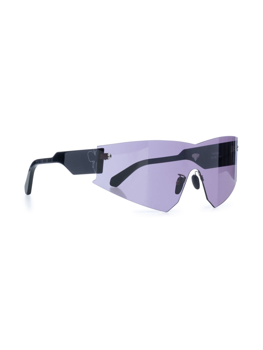 FACE HIDE Occhiali Vertigo in acetato forma futuristica