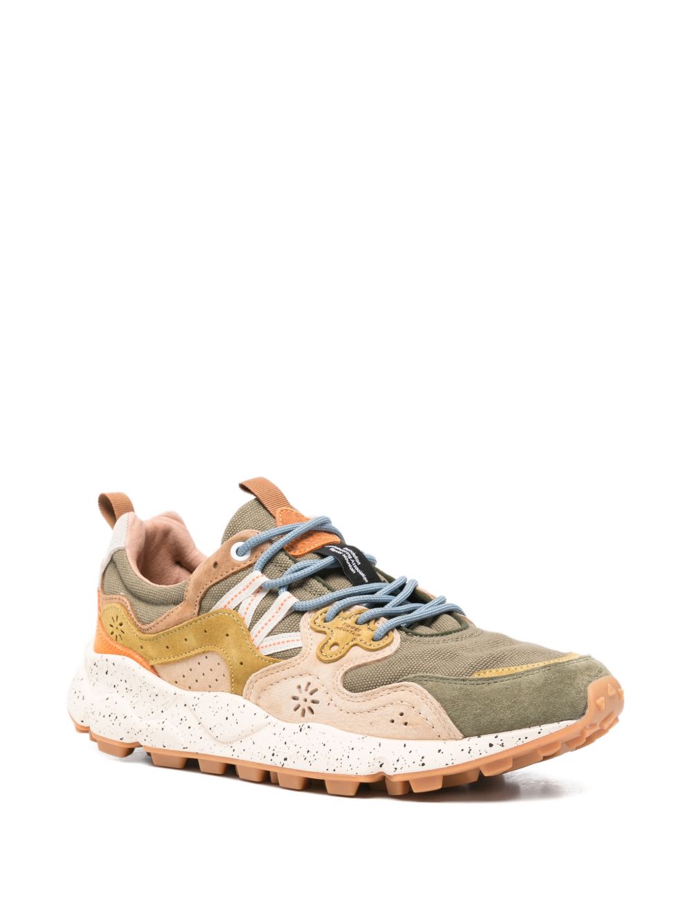FLOWER MOUNTAIN Sneakers verdi multicolore