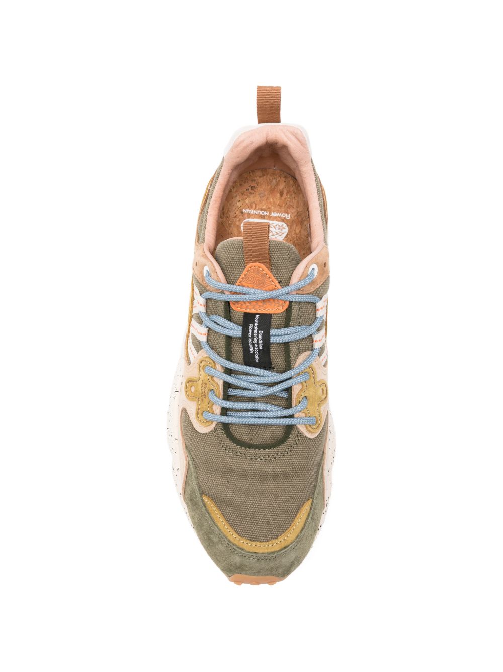 FLOWER MOUNTAIN Sneakers verdi multicolore