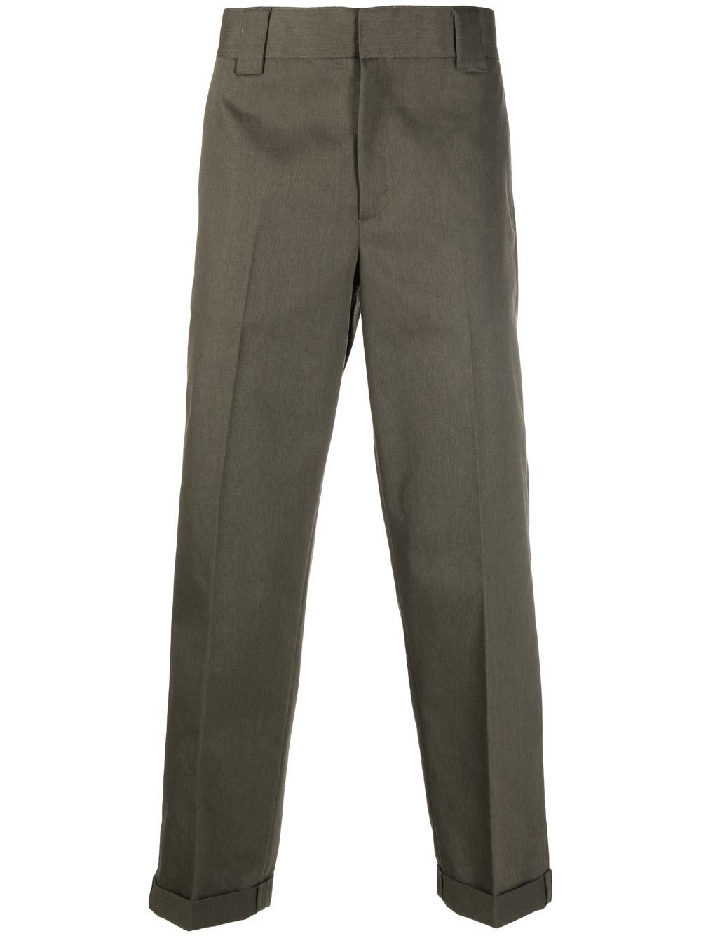 GOLDEN GOOSE Pantaloni chino verdi militare