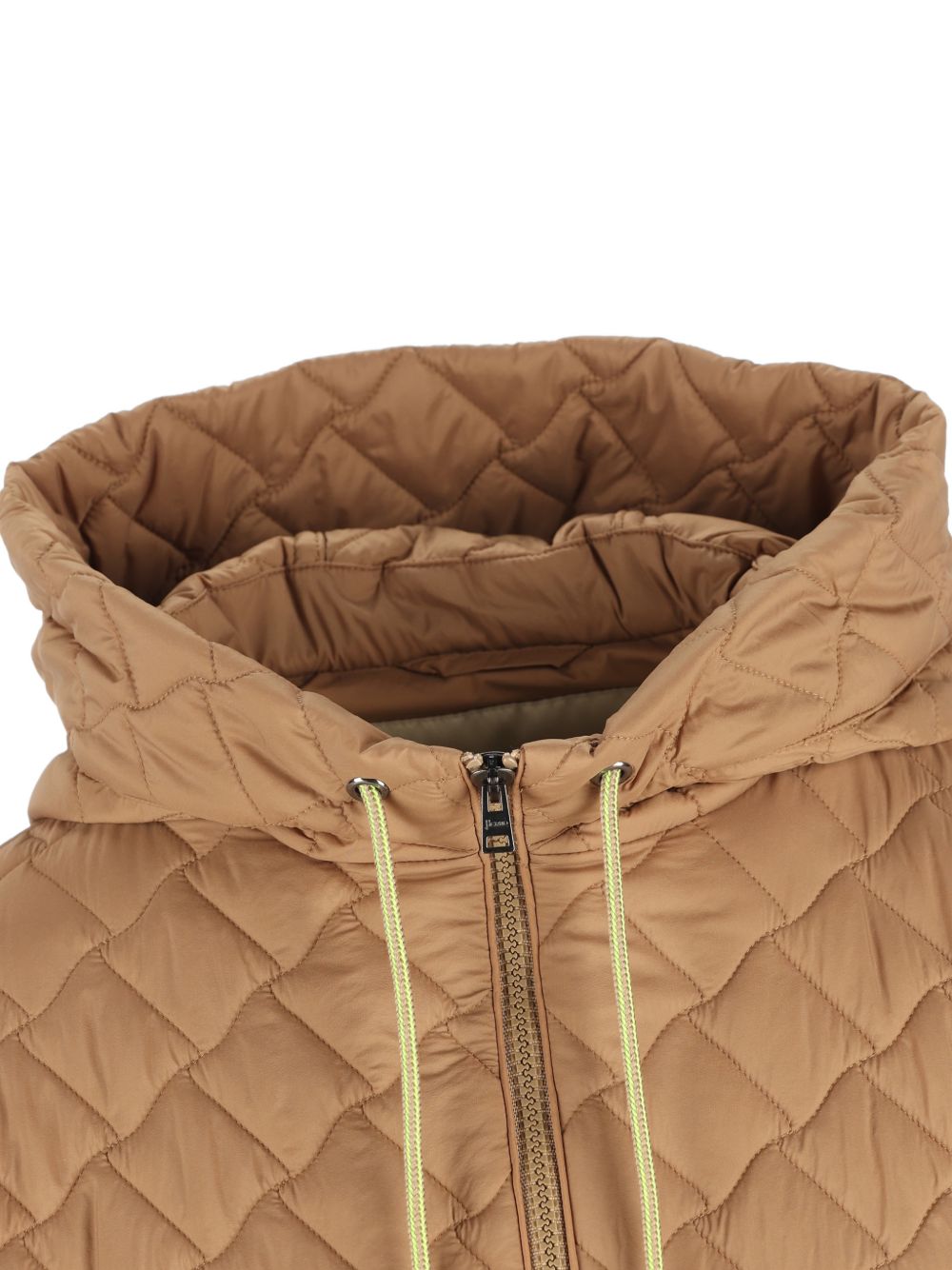 HERNO Piumino trapuntato con cappuccio e zip