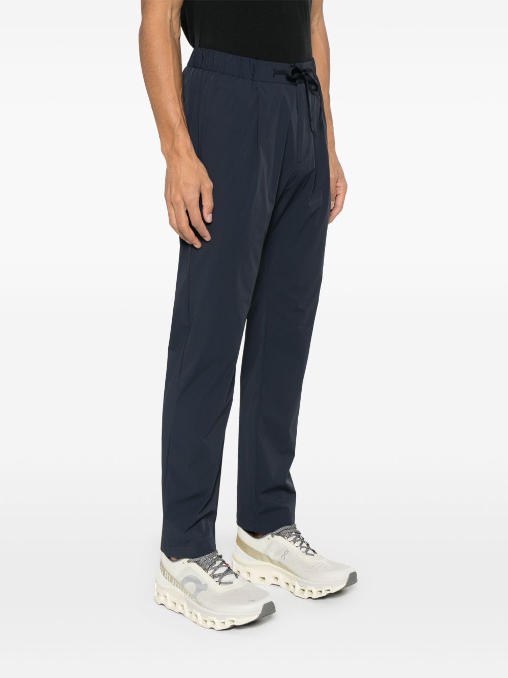 HERNO Pantaloni blu navy