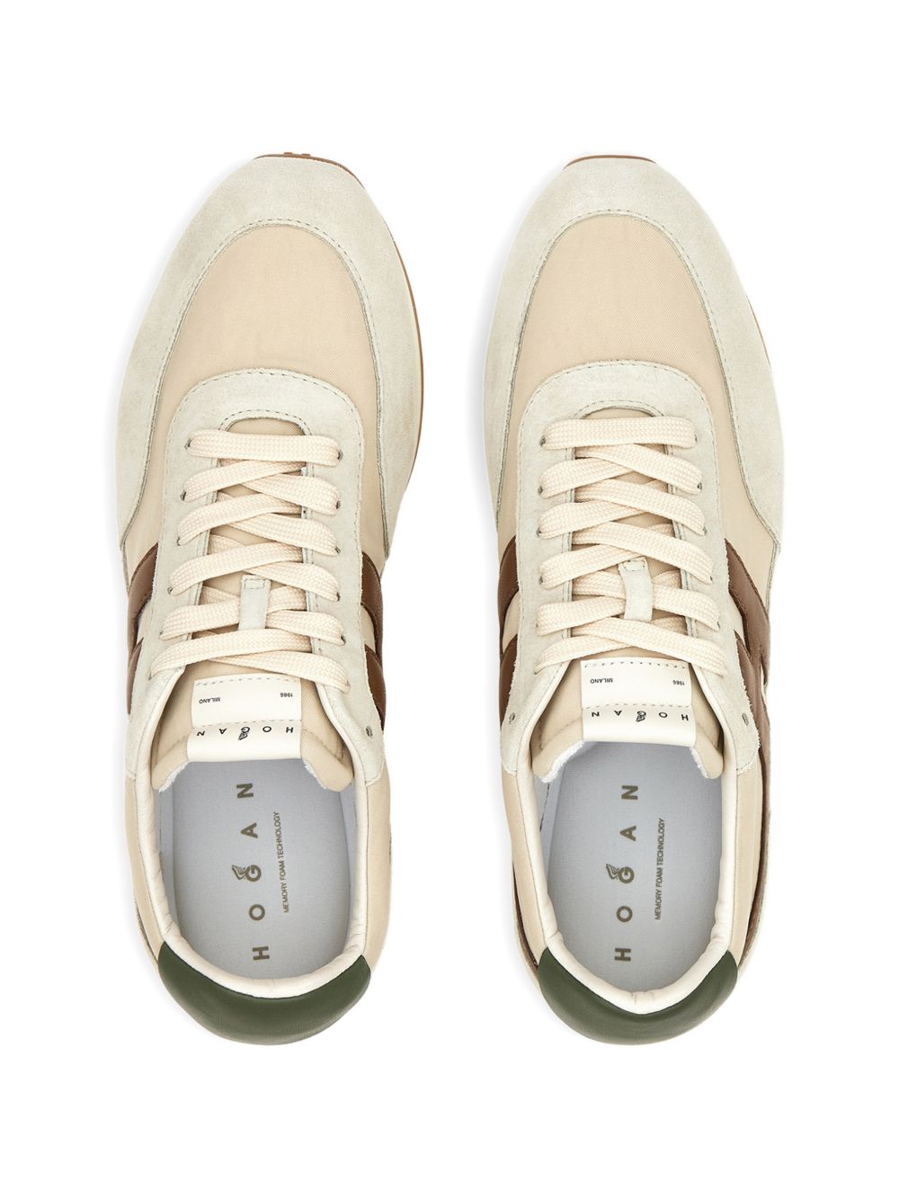 HOGAN Sneakers H699 Runner beige chiaro<BR/>