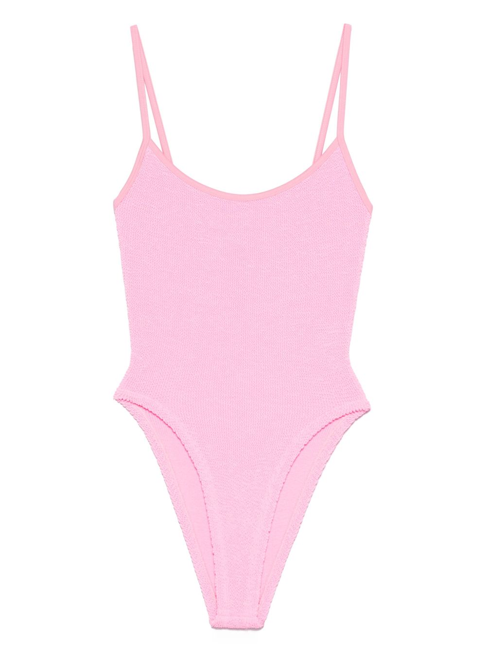 HUNZA G Costume da mare intero rosa Pamela