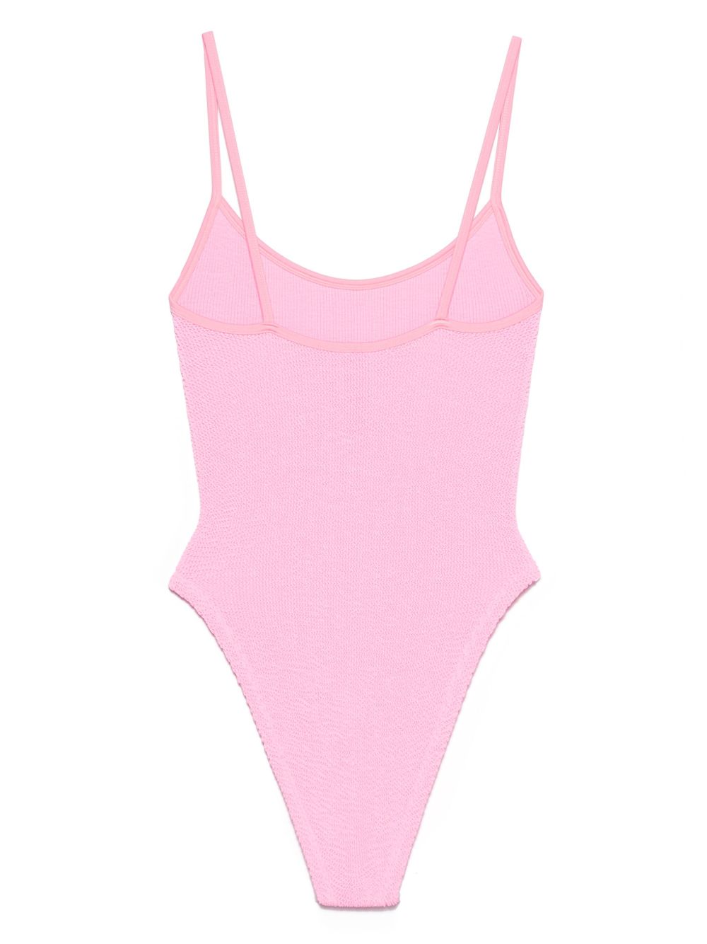 HUNZA G Costume da mare intero rosa Pamela