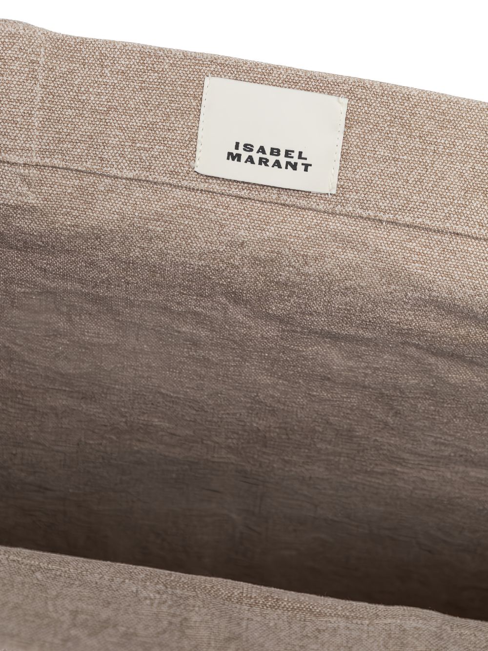 ISABEL MARANT Borsa shopping Yenky verde in cotone
