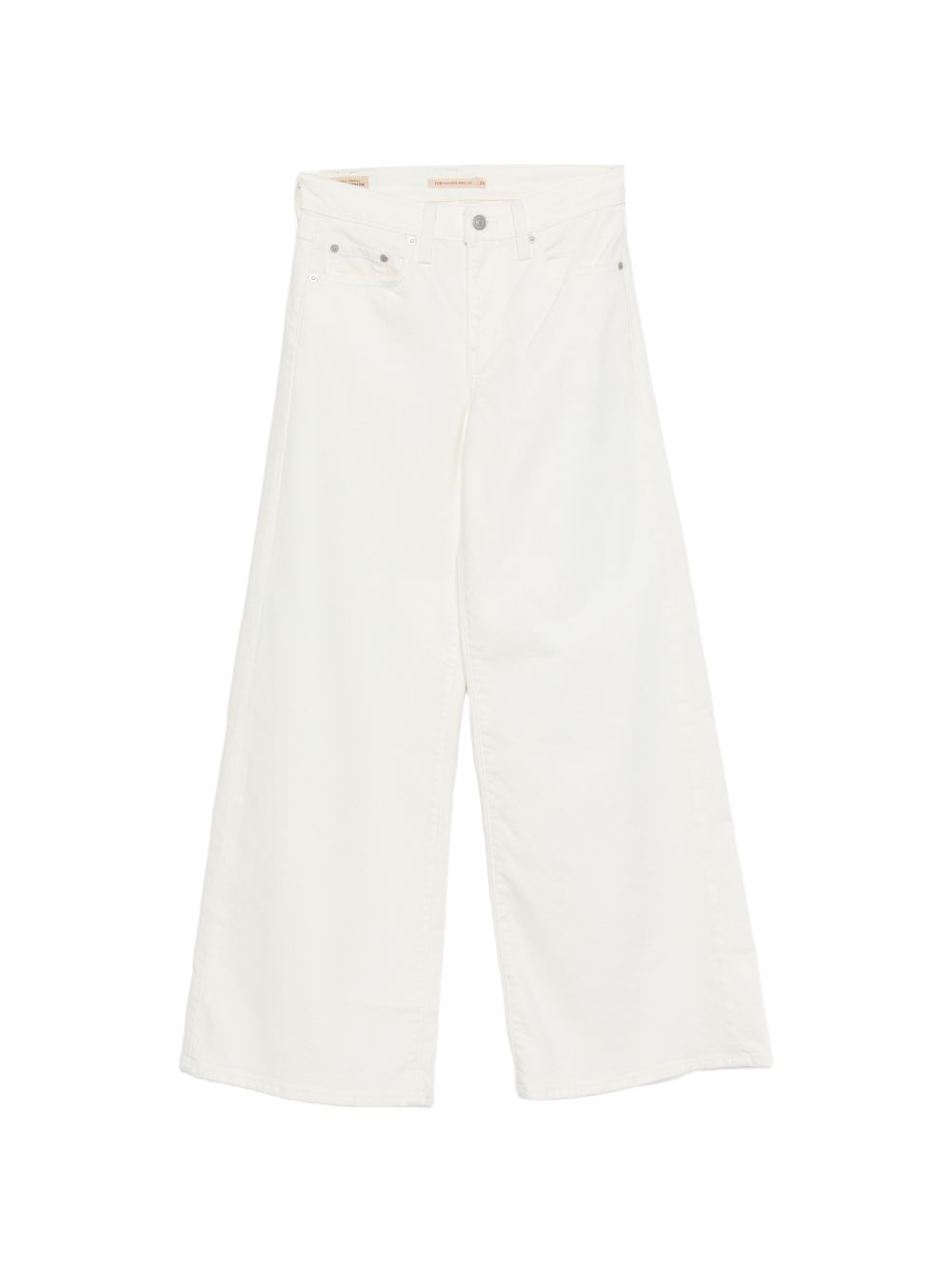 LEVIS Jeans 728 bianca a gamba larga