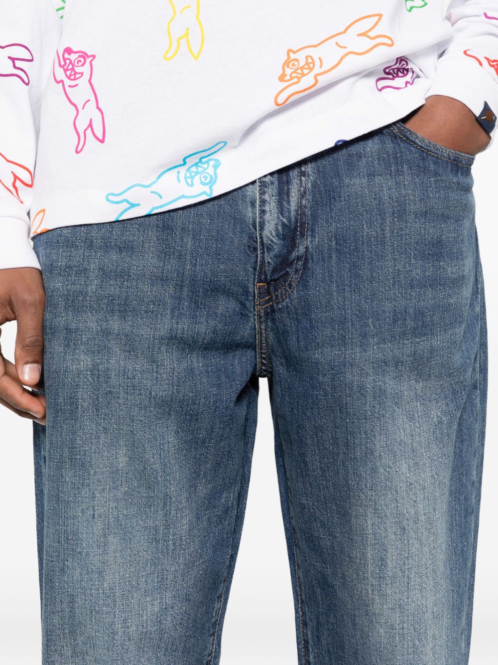 LEVIS Jeans Levis 568 Loose Straight in denim blu