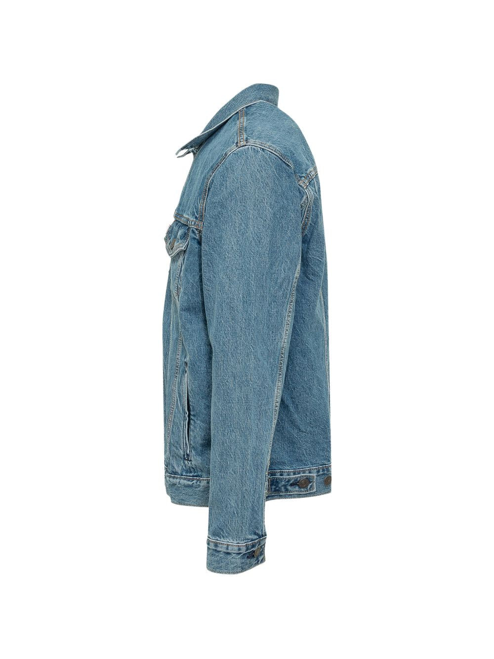 LEVIS Giacca denim blu con doppie tasche frontali