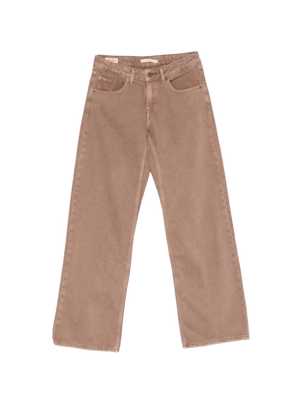 LEVIS Jeans marroni a gamba larga