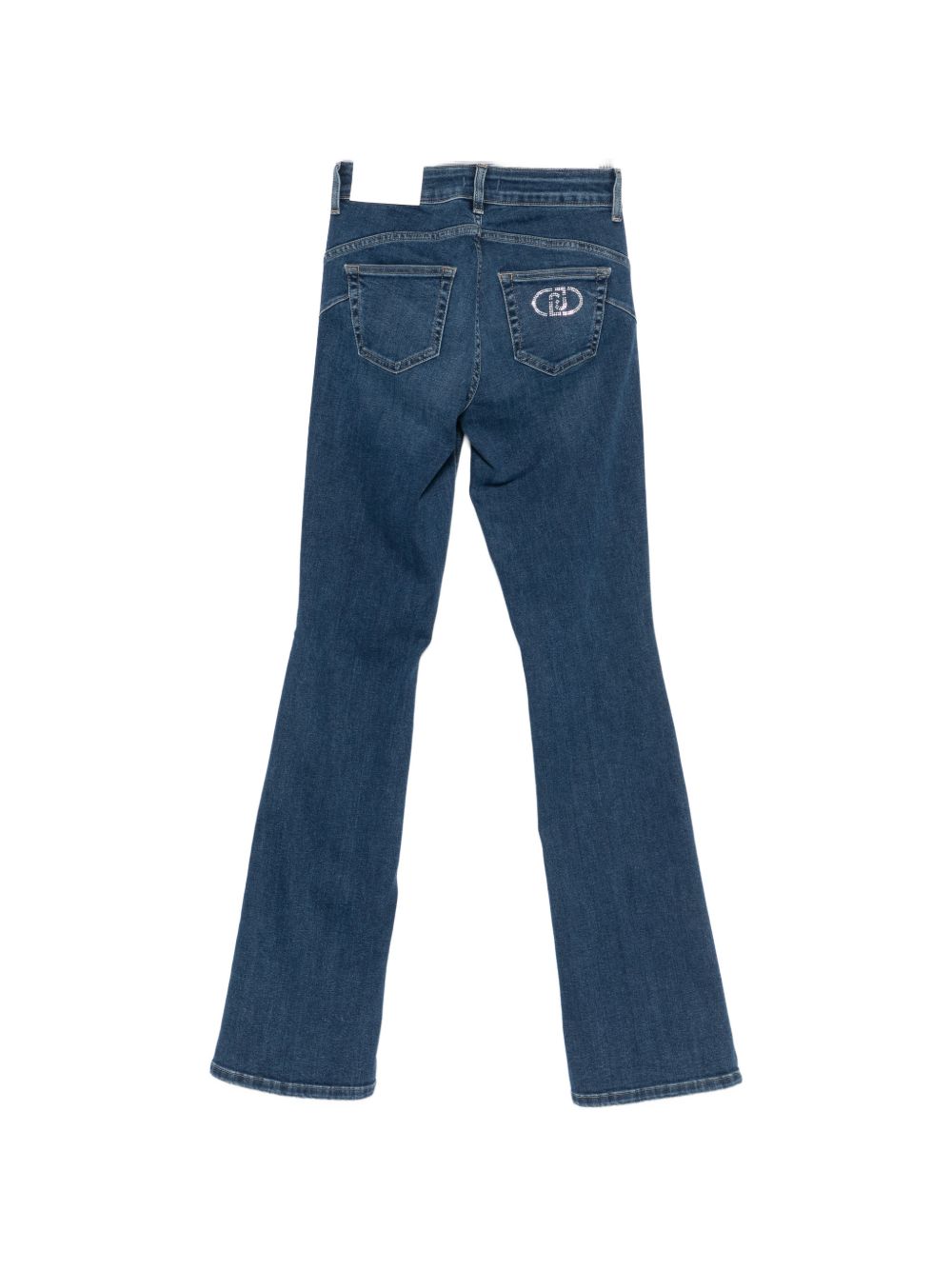 LIUJO Jeans blu a gamba leggermente svasata