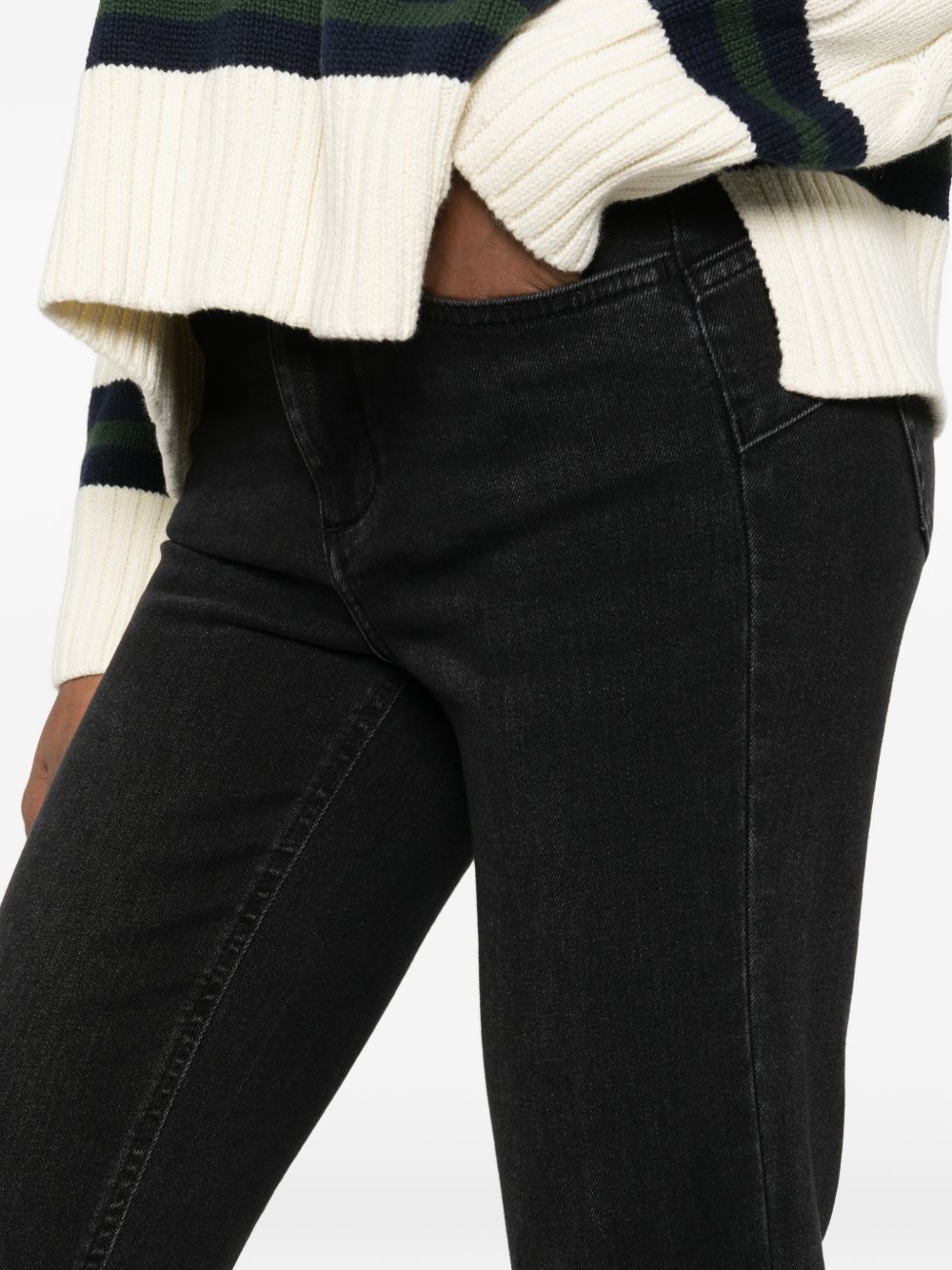 LIUJO Jeans lunghi neri