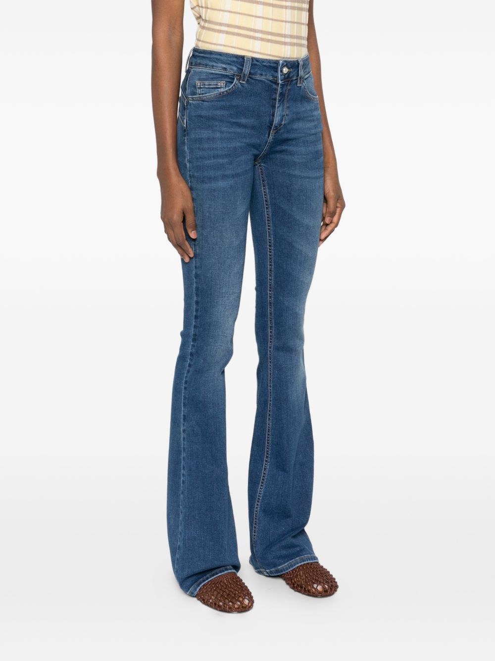 LIUJO Jeans blu svasati